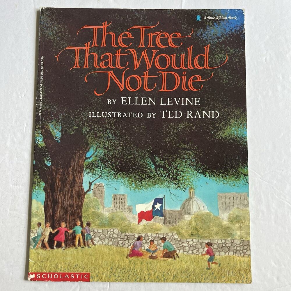 The Tree That Would Not Die By Ellen Levine Scholastic Paperback Book Vtg 1995